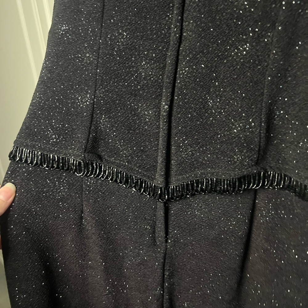 Vintage Scott McClintock Sparkle Beaded Fringe Dress - Picture 11 of 12